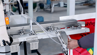 Máquina semiautomática para ensacar semillas de colza de 10-50 kg, máquina de ensacado de semillas oleaginosas, máquina de pesaje, llenado y cosido de semillas de cultivos oleaginosos con PLC