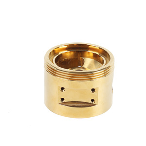 Pièce de cylindre en laiton usinée CNC, diamètre et longueur personnalisés, forme ronde, pour support de montage de boîtier de téléphone/appareil photo - Product Image 1