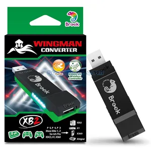 Brook Wingman XB2 adaptörü için X kutusu serisi X/S PS5 için/PS4/anahtarı Pro denetleyici Gamepad dönüştürücü X box için bir/360 konsolu