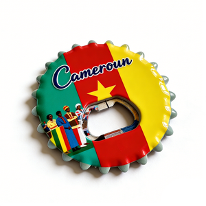 Collezione Souvenir California Brasile Camerun Bolivia Canberra Tour del <span class=keywords><strong>Mondo</strong></span> Apribottiglie in Ceramica Magnete da Frigo - Product Image 1