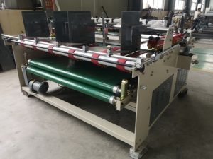 Press Type Semi Automatic Lock Bottom Corrugated Box <b>Folder</b> Gluer Pressing Gluing Machine - Product Image 6