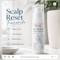 Sérum Capillaire Apaisant et Hydratant à l'Ectoïne pour Cuir Chevelu Sensible au Chaleur et à la Transpiration en Extérieur, à l'Extrait de Cica – Vente en Gros