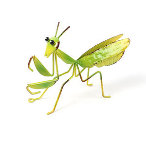 Metallo Silhouette noramerica europa placcato giardino esterno in ottone mantide decorazioni - Product Image 6