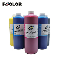 Tinta de pigmento de precio de fábrica FCOLOR para Epson C3510 C6050A C6050P C6550A C6550P C7510G, recambios de tinta de pigmento para impresora de etiquetas