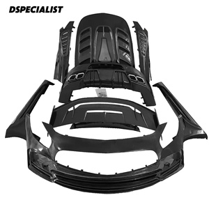 Kit de carrosserie large en fibre de carbone de style Black Series V2 pour Mercedes Benz Amg Gt Gtc Gts Gtr Bodykit - Product Image 1