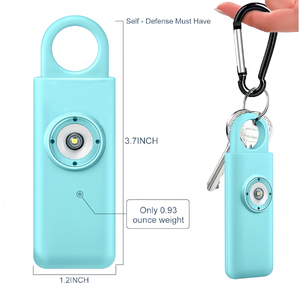 Lolifong Wholesale Sos Emergency Protect Key <strong>Chain</strong> Safety Keychain Self Defense 130-140Db Personal Alarm for Women /<strong>Elderly</strong> - Product Image 3