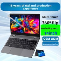 Ordinateur portable Intel à écran tactile, léger et portable, avec carte graphique intégrée, stockage SSD, écran 10,95 pouces, résolution 1920x1200, métal