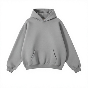 ผู้ผลิตเสื้อฮู้ดดี้ผู้ชายแบบสวมหัว ผ้าฟลีซคอตตอน 100% หนัก 500GSM พิมพ์โลโก้ตามสั่ง ขายส่ง ไซส์ใหญ่ - Product Image 6