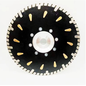 <span class=keywords><strong>Disque</strong></span> de coupe turbo circulaire industriel en gros, lames frittées à bride, lame de scie diamantée en forme de goutte d'eau pour <span class=keywords><strong>meuleuse</strong></span> d'angle, garantie 3 ans - Product Image 3