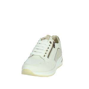 Sneakers da Donna Keys K-10553 Bianco Oro in Tela, Scarpe Trendy - Product Image 6