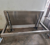 Plafonnier escamotable automatique en acier avec moteur robuste pour chambre, grenier et sous-sol