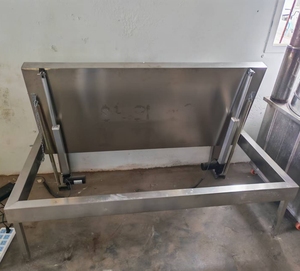 Puerta Oculta Automática de Acero para Techo Interior con Motor de Alta Resistencia para Dormitorio, Almacén o Sótano - Product Image 5