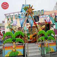 Équipement de parc d'attractions tunisien, mini-bateau pirate à sensations fortes, 12 places