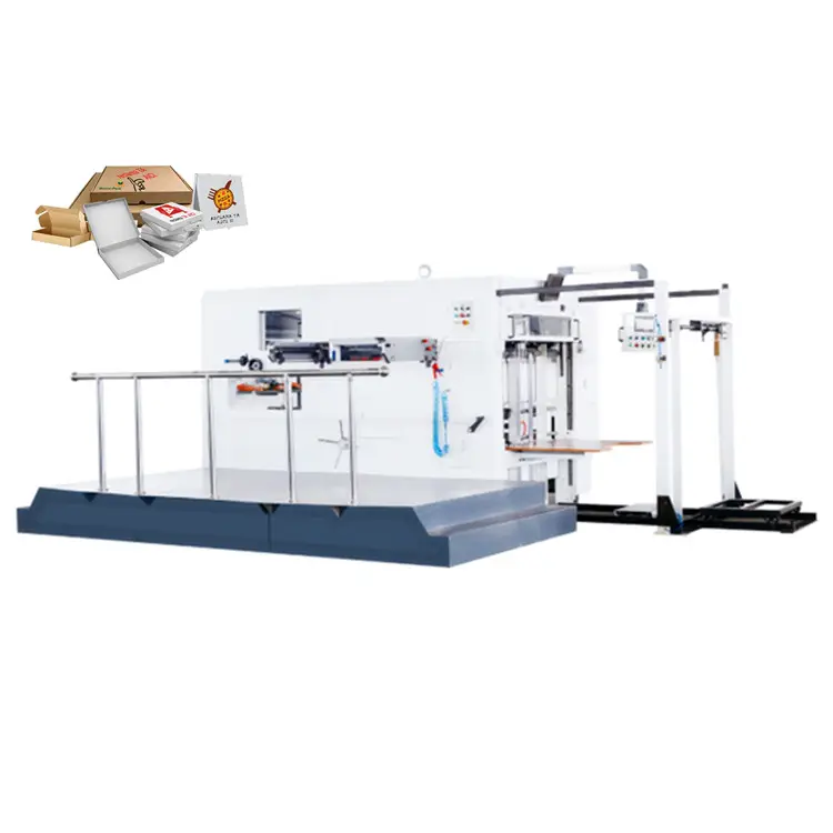 ZHMY Flatbed Die Press Cardboard Packaging Die Cutting Creasing Machine