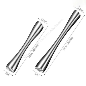 Mayorista Syh227 Herramienta de Barra de Acero Inoxidable 304 para Mezclar Hielo Picado, Muddler y Martillo para Limón - Product Image 5