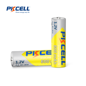 Baterai Isi Ulang Ni-MH AA600mAh 1.2V Silinder Nimh untuk Elektronik Konsumen & Mainan - Product Image 2