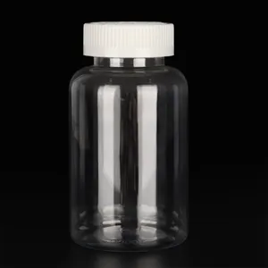 300毫升10盎司医疗保健塑料宠物透明儿童防药瓶胶囊