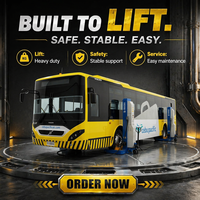 CE-Zertifizierte Mobile Maxima FC85 Fernbedienbare 4-Säulen-LKW-Hebebühne für Bus- und LKW-Reparatur, Schwerlast-Säulenhebebühne
