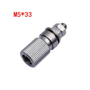 Conector Banana de 4MM, Totalmente Metálico, Recubierto de Cobre y Níquel, M4 M5 M6, Alta Corriente, Terminal de Audio para Amplificador, Poste de Tierra - Product Image 3