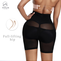 En gros Culotte gainante pour femme, taille haute, respirante, avec rembourrage amovible pour rehaussement des fesses et amincissement des cuisses