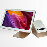 Caja Registradora POS Hongkai S20 con Pantalla Táctil Capacitiva de 15.6'' y Impresora Externa para Comercio Minorista y Hostelería, Android