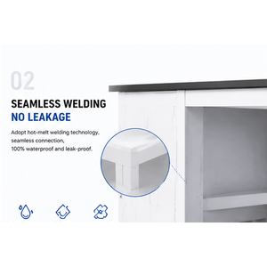 Armoire de rangement murale Baitu ISO9001 résistante à la corrosion, plan de travail en PP pour prétraitement en <span class=keywords><strong>chimie</strong></span> inorganique - Product Image 5