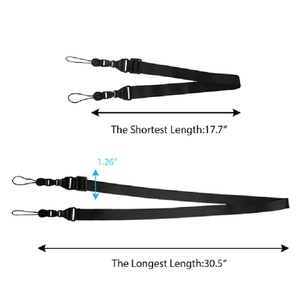 Cinghie per imbracatura in tessuto stampato in Nylon personalizzato cintura tracolla regolabile staccabile in corda multiuso Premium - Product Image 5