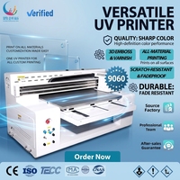 Printer UV Flatbed DX7 Print Head Flex Egg Materials Model 9060 Produksi Tinggi 8-14 M/jam 4 Print Head Mesin Signage
