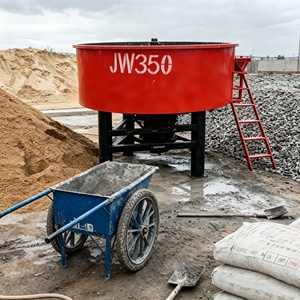 Mezcladora de Concreto Eléctrica JW350 de 350L y 4kW, Mezcladora de Cemento Portátil para Bloques, Ladrillos y Pequeñas Construcciones - Product Image 6