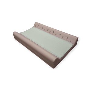 Tapis à langer pour bébé, rembourré, imperméable, facile à nettoyer, avec serviette intégrée, pour station de change de couches pour nouveau-nés et nourrissons - Product Image 1