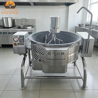 Wok Comercial para Freír a la Vapora, 150L, Tanque Interior de Hierro Fundido Sólido para Uso en Restaurantes