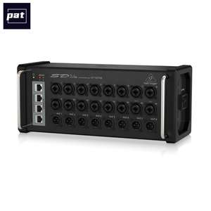Caja de escenario <span class=keywords><strong>Behringer</strong></span> SD16 I/O con 16 preamplificadores Midas controlables a distancia, 8 salidas con red AES50 - Product Image 1