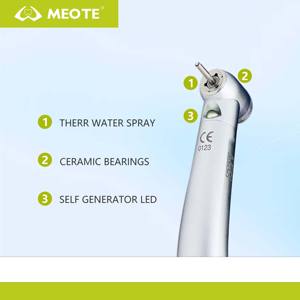 เครื่องมือทันตกรรมความเร็วสูง Meite Medical Dental รุ่น <span class=keywords><strong>T</strong></span>-3 พร้อมไฟ LED ลูกปืนเซรามิก หัวต่อแบบ Contra Angle ระบบลมแบบ External 2/4 รู อุปกรณ์ทันตกรรม - Product Image 4