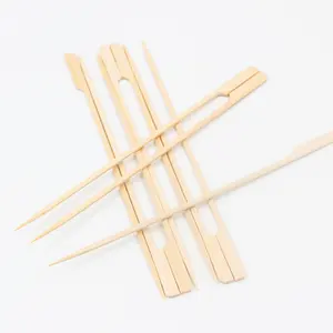 Çin tükürmek rotisserie çevre bambu şiş barbekü şiş sticks