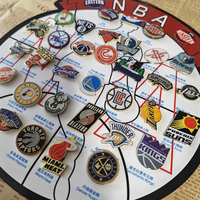 Pins en émail sportifs personnalisés, équipe de basketball, design personnalisé, toutes tailles, tout logo, badge DIY personnalisé, étiquette métallique