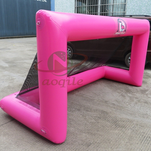 Équipement gonflable flottant de <span class=keywords><strong>but</strong></span> de water-polo de sport aquatique Jouets gonflables à eau scellés à l'air d'été - Product Image 1