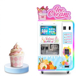Full-Automatic Ice Cream <b>Machine</b> Commercial Stall 24-Hour Self-Service Unmanned Ice Cream Vending <b>Machine</b> Manufacturer - Product Image 1