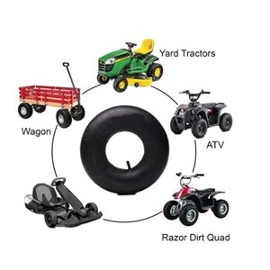 Chambres à air 15x6.00-6 "avec TR-13 Tubes de pneu de <span class=keywords><strong>tondeuse</strong></span> à gazon à tige de valve droite avec TR13 pour tracteurs de cour brouettes VTT - Product Image 2