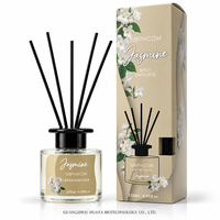 Diffuseur de parfum sur mesure 120 ml avec étiquette de bouteille personnalisée, parfum et boîte pour programme de développement de marque de luxe