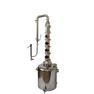 Factory Price Copper Alembic Alcohol Distiller Whisky Distillation home alcohol distillation still equipment