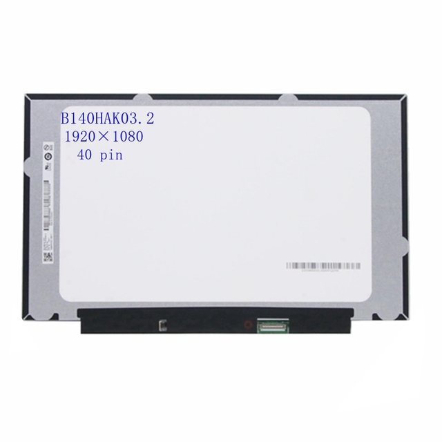 14.0''inch Laptop Lcd Screen Panel B140HAK03.2 Fit R140NWF5 RA LP140WFB-SPK1 FHD 1920*1080  On-cell Touch