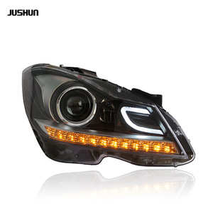 Mercedes-Benz C-Class W204 Headlight Assembly <b>LED</b> DRL <b>Projector</b> Lens High-End Version - Product Image 2