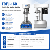 TDFJ-160 Scelleuse manuelle de table pour canettes de bière et boîtes de conserve – Offre spéciale