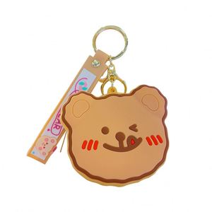 Kawaii Silicone Cute Cartoon <b>Storage</b> Bag Creative Bag Pendant Rabbit Coin Purse - Product Image 5