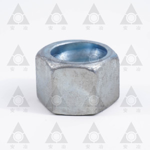 Écrou hexagonal entièrement fileté de classe 8 ANSI, utilisation domestique, matériau en acier inoxydable avec finition zinguée - Product Image 2