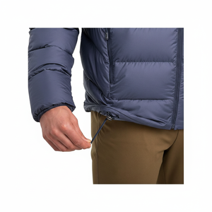 Chaqueta Acolchada con Capucha para Hombre, Diseño Personalizado OEM ODM, con Logotipo, de Lona, para Invierno, Resistente al Viento, con Frente Acolchado - Product Image 1