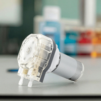 Pompe péristaltique de laboratoire micro-technologique LEFOO OEM 24V de qualité alimentaire, 490 ml/min, pour distribution et dosage d'eau et de liquides pour machines alimentaires et de boissons