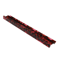 Support en acrylique rose tortue de 20 pouces pour 14 tuiles de mahjong, support de règle de mahjong portable avec gravure de LOGO