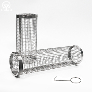 Cesta para Vegetales de Acero Inoxidable para Parrilla, Parrilla Portátil con Ruedas para Asar, Accesorios para Barbacoa, Herramientas Resistentes al Agua y al Calor - Product Image 1