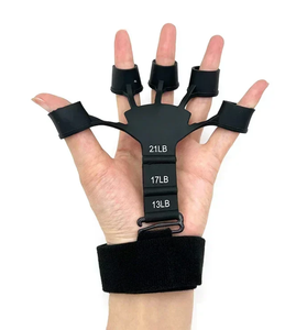 Renforceur de doigts portable en silicone Flex <span class=keywords><strong>Gripster</strong></span> à 6 niveaux, entraîneur et expander pour la force des mains - Product Image 6